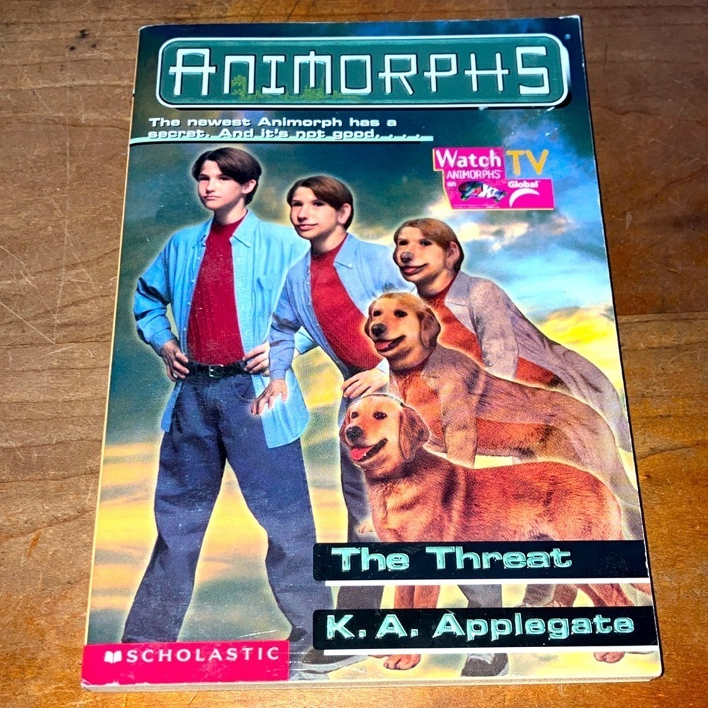 Vintage Animorphs children’s series- book #21 The Threat